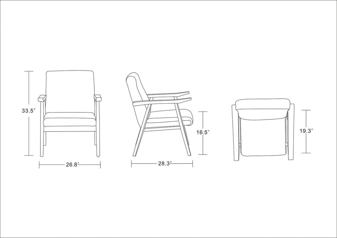 Ouidah Loveseat and Armchair Set - Black