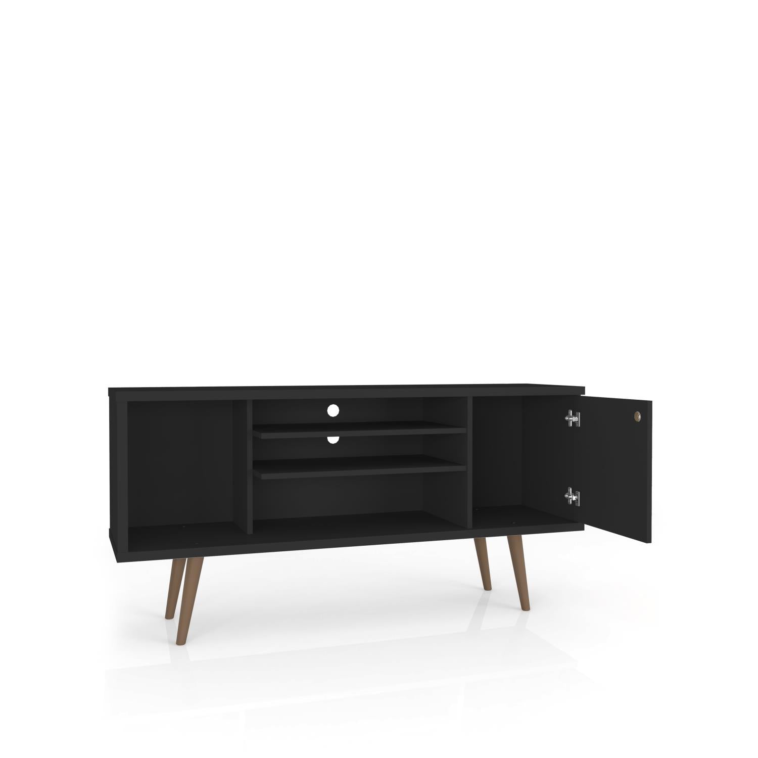 Lekedi 53" TV Stand - Matte Black
