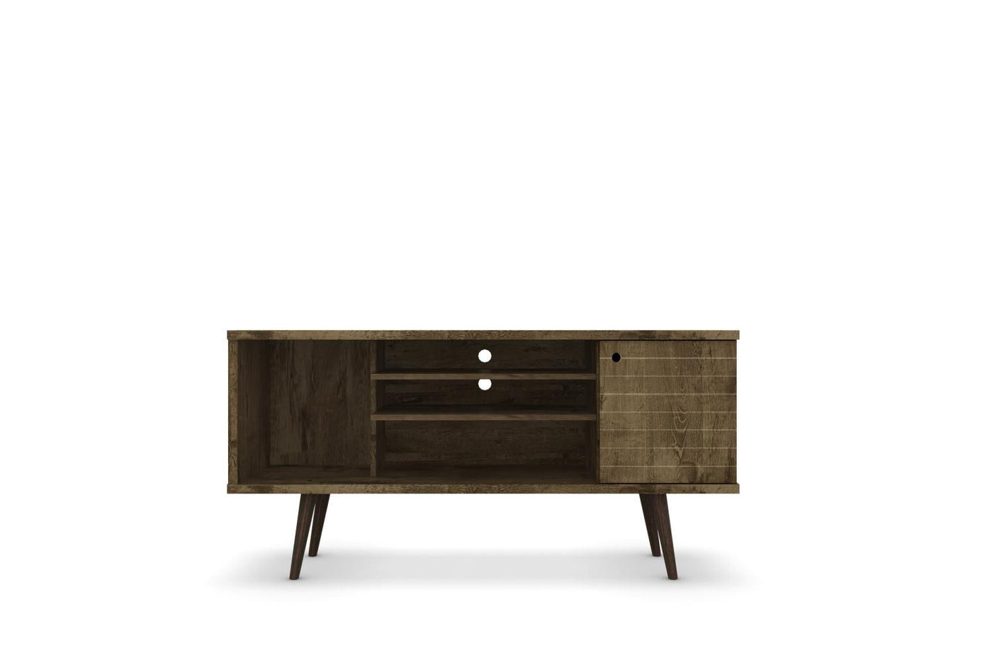 Lekedi 53" TV Stand - Rustic Brown