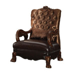 Constantine Accent Chair - Cherry Oak
