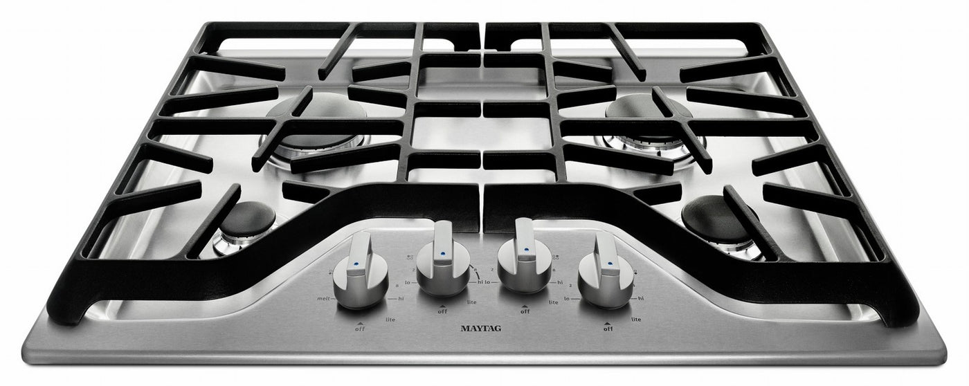 Maytag Stainless Steel 30" Gas Cooktop - MGC7430DS