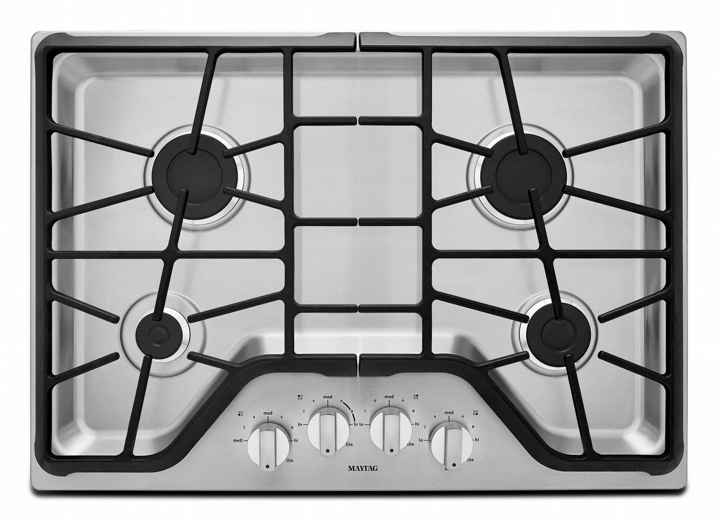 Maytag Stainless Steel 30" Gas Cooktop - MGC7430DS