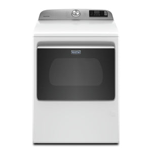 Maytag White Smart Gas Dryer (7.4 cu.ft.) - MGD6230HW