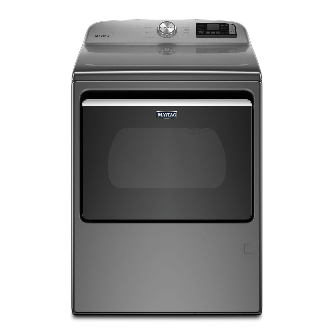 Maytag Metallic Slate Smart Gas Dryer with Steam (7.4 cu.ft.) - MGD7230HC