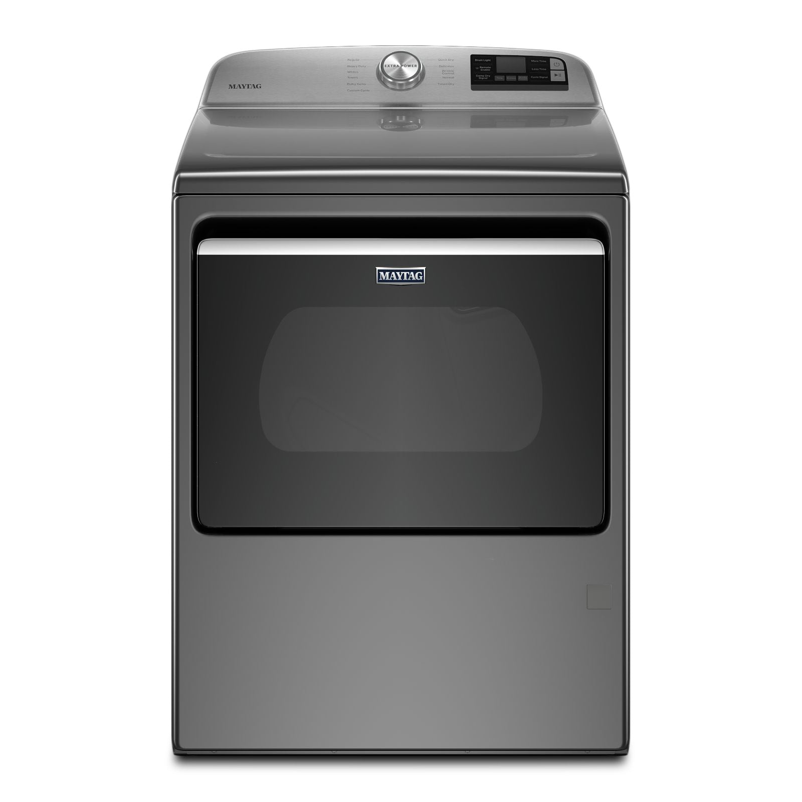 Maytag Metallic Slate Smart Gas Dryer with Steam (7.4 cu.ft.) - MGD7230HC