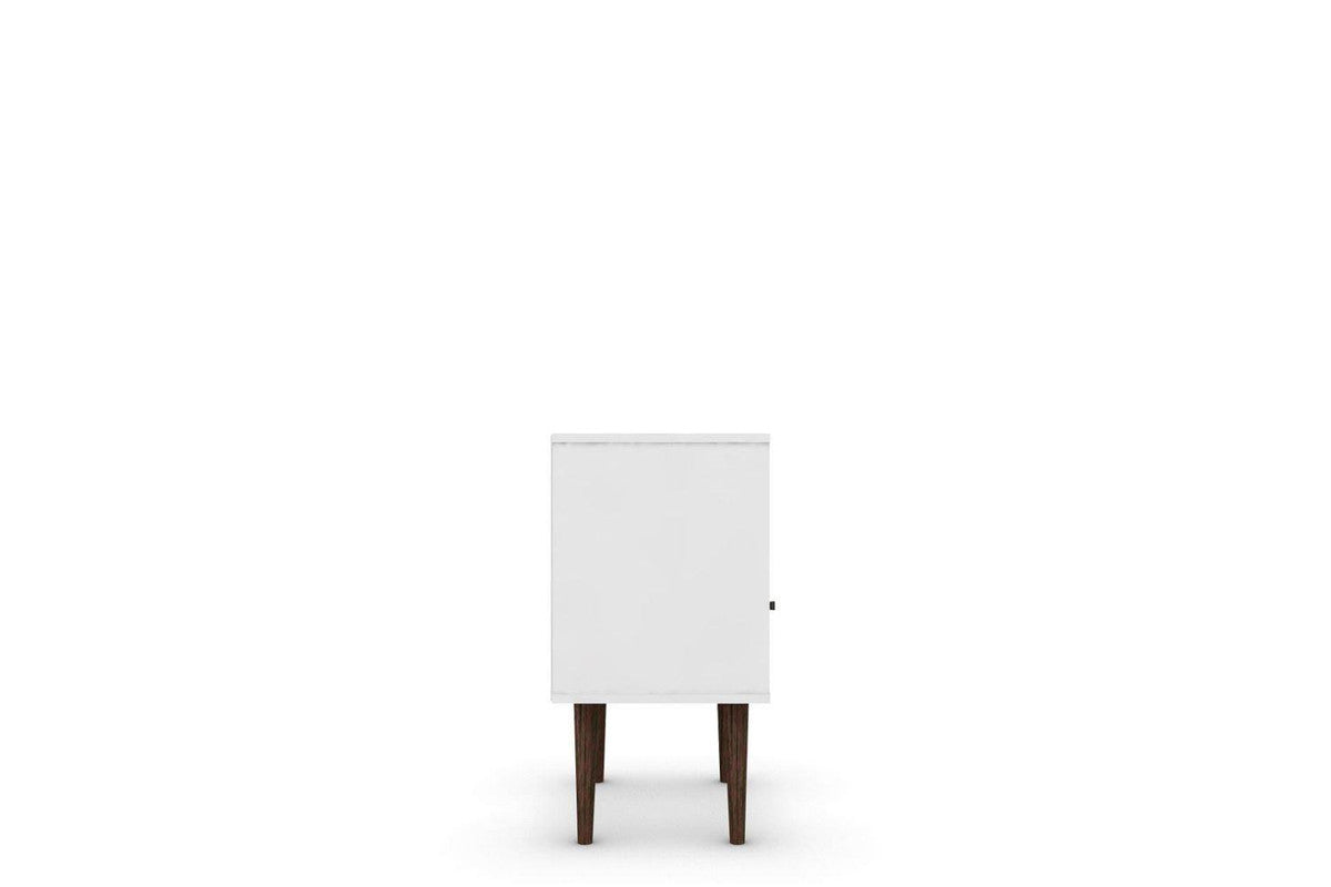 Lekedi I Night Table - White/Yellow