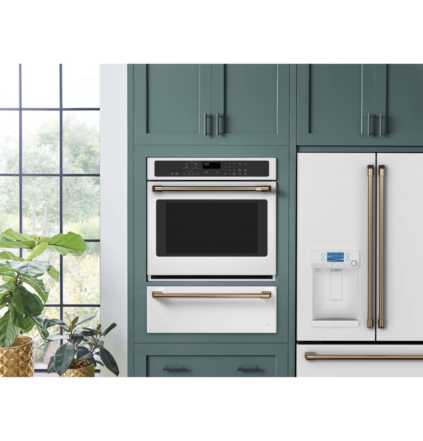 Café 30in Matte White Warming Drawer (1.9cu ft)- CTW900P4PW2