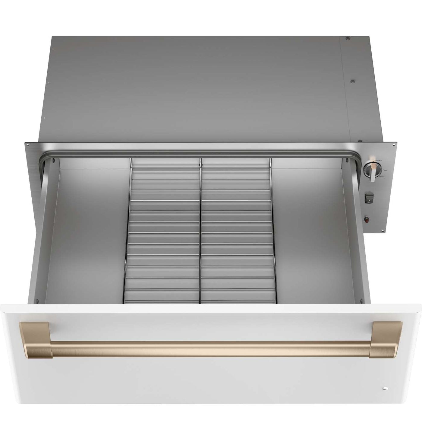 Café 30in Matte White Warming Drawer (1.9cu ft)- CTW900P4PW2