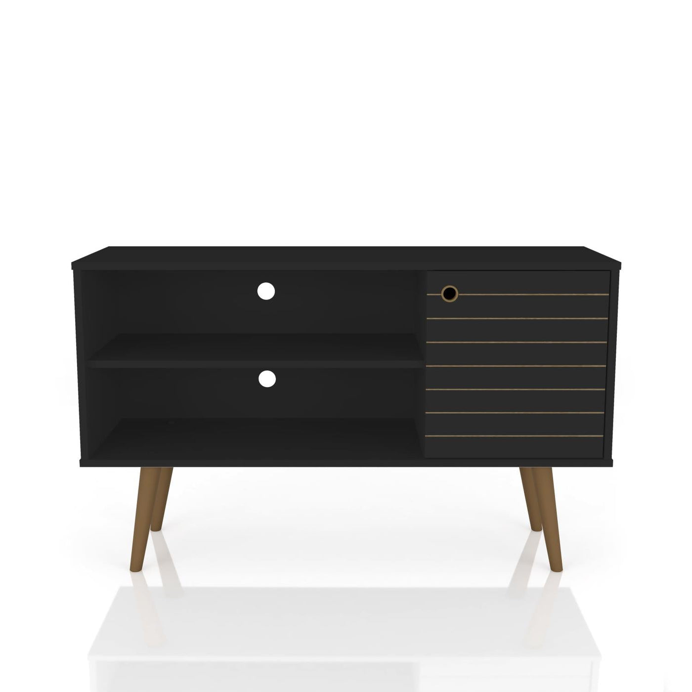 Lekedi 42" TV Stand - Matte Black