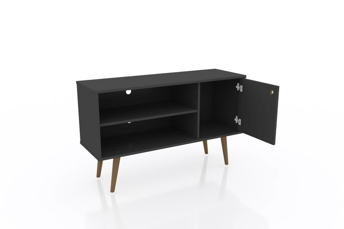 Lekedi 42" TV Stand - Matte Black