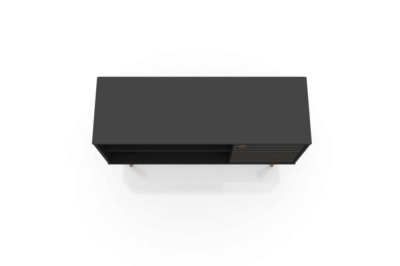 Lekedi 42" TV Stand - Matte Black