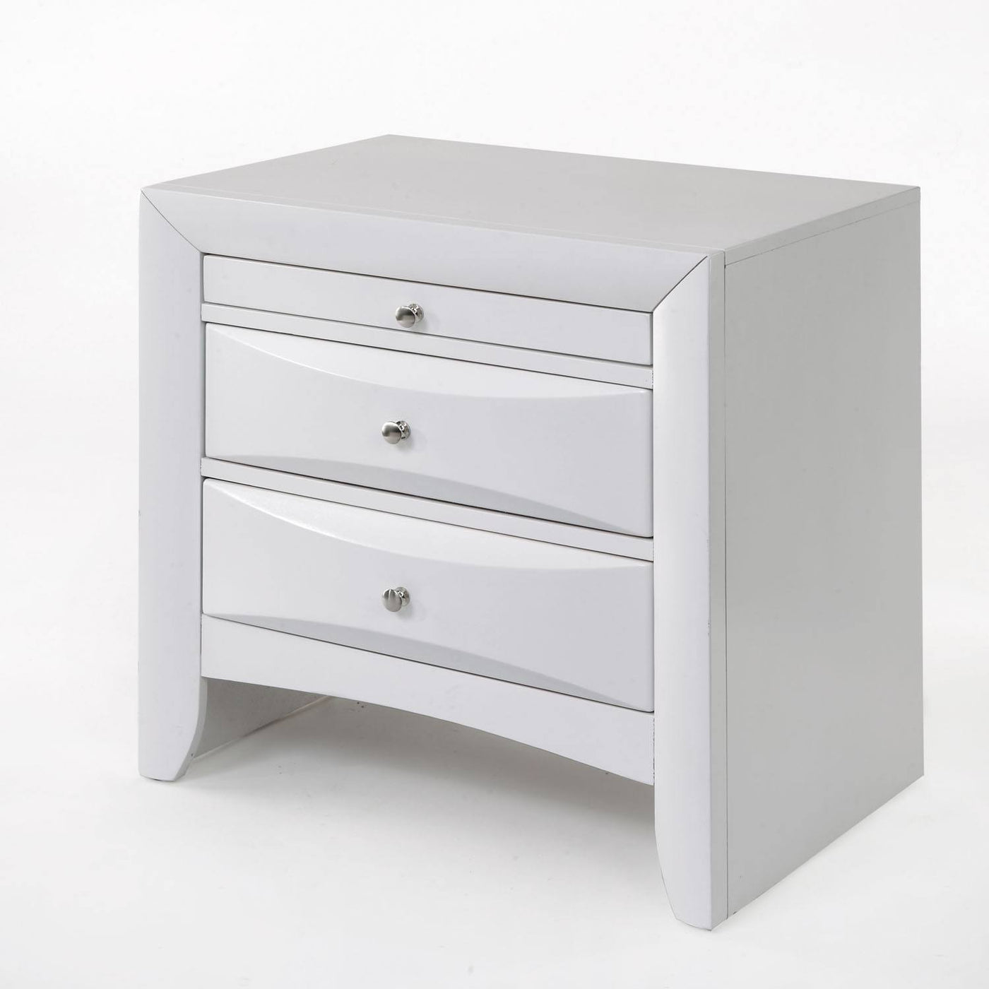 Hillary Night Table - White