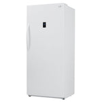 L2 White Upright Freezer and Convertible Fridge ( 17 Cu. Ft) - LRU17B6AWW