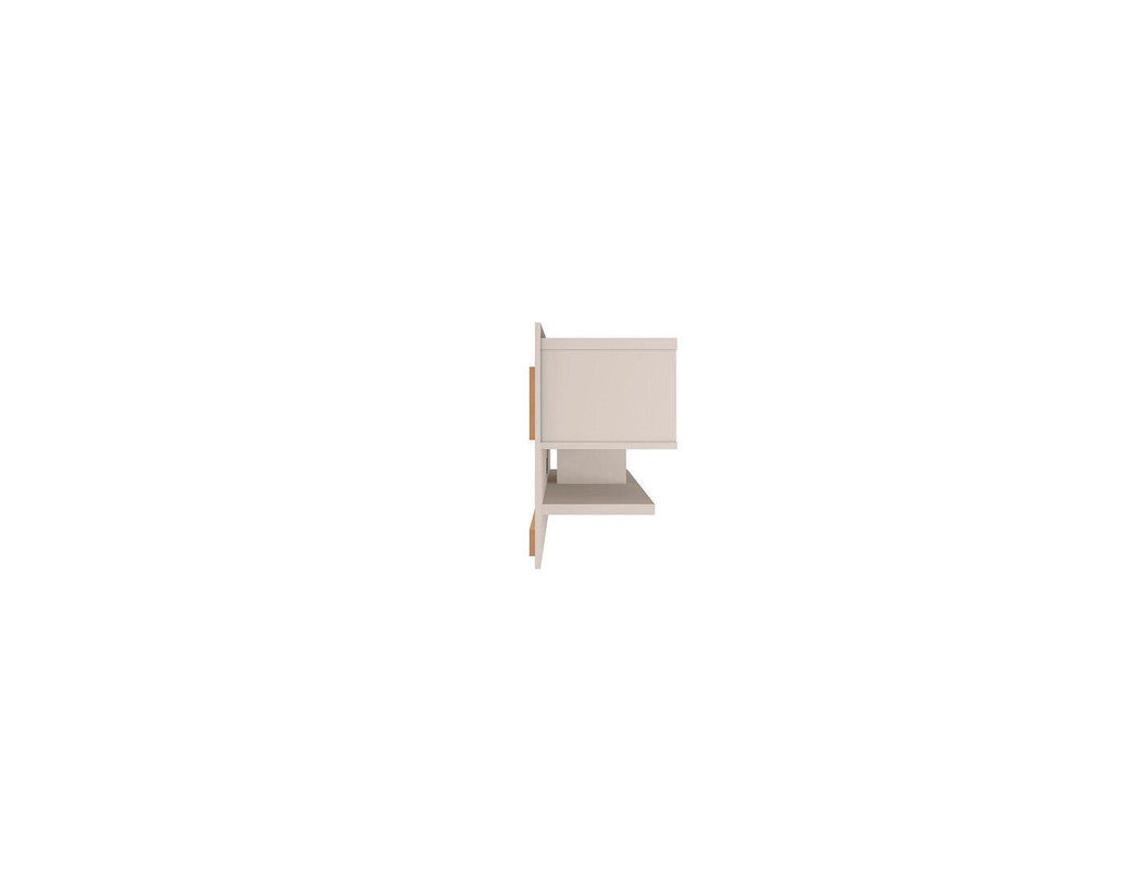 Oraibi Floating TV Stand - Off White