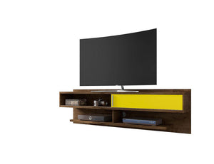 Oraibi Floating TV Stand - Rustic Brown