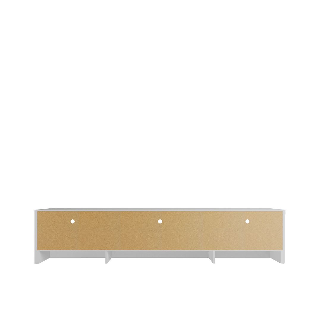 Seden 85" TV Stand - White Matte