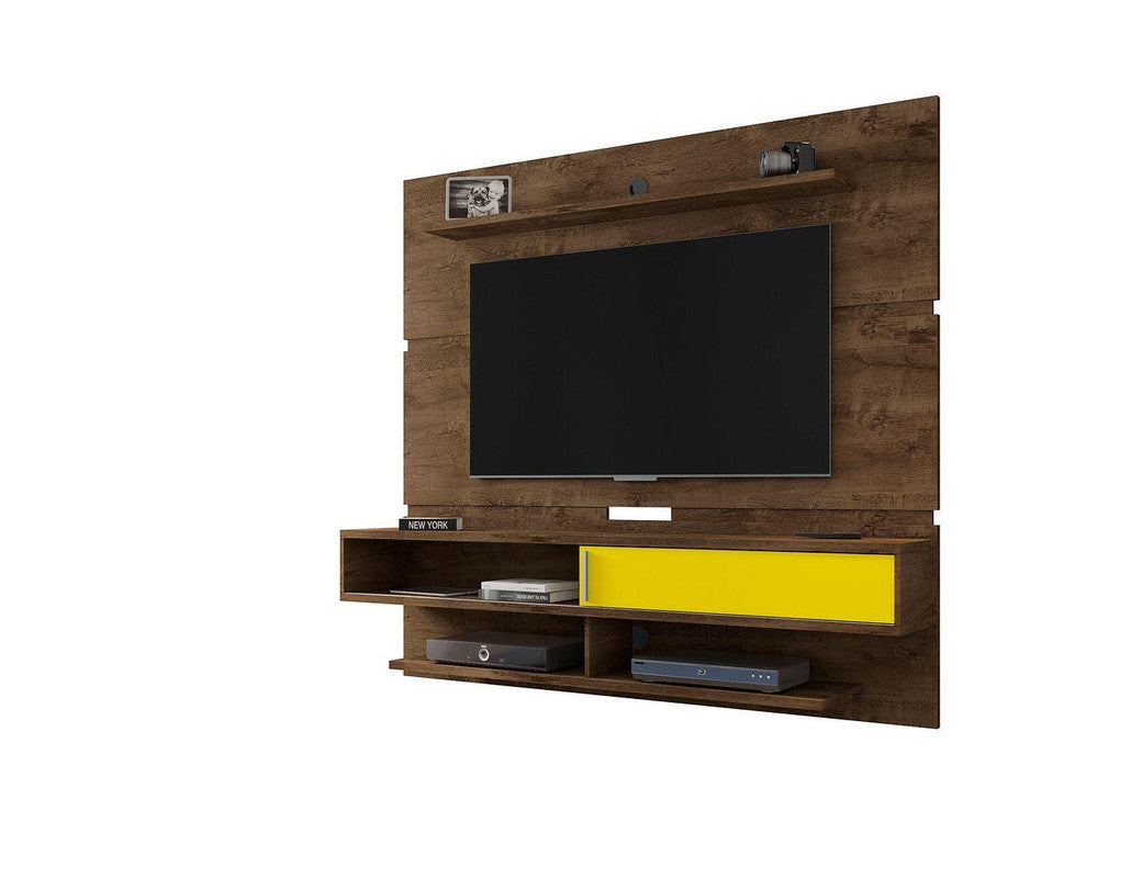 Oraibi Floating Entertainment Centre - Rustic Brown
