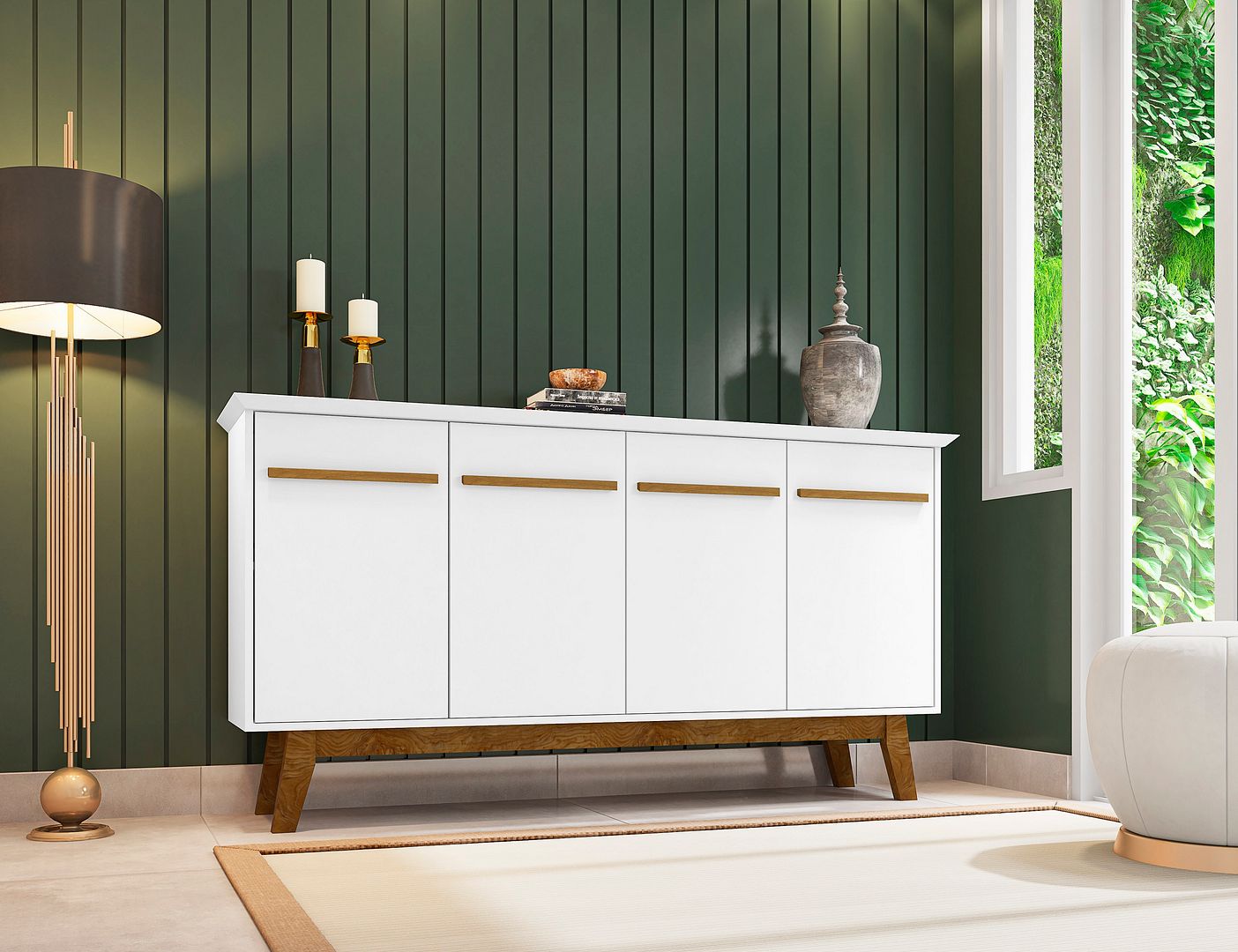 Osnabruck 63" Sideboard - White