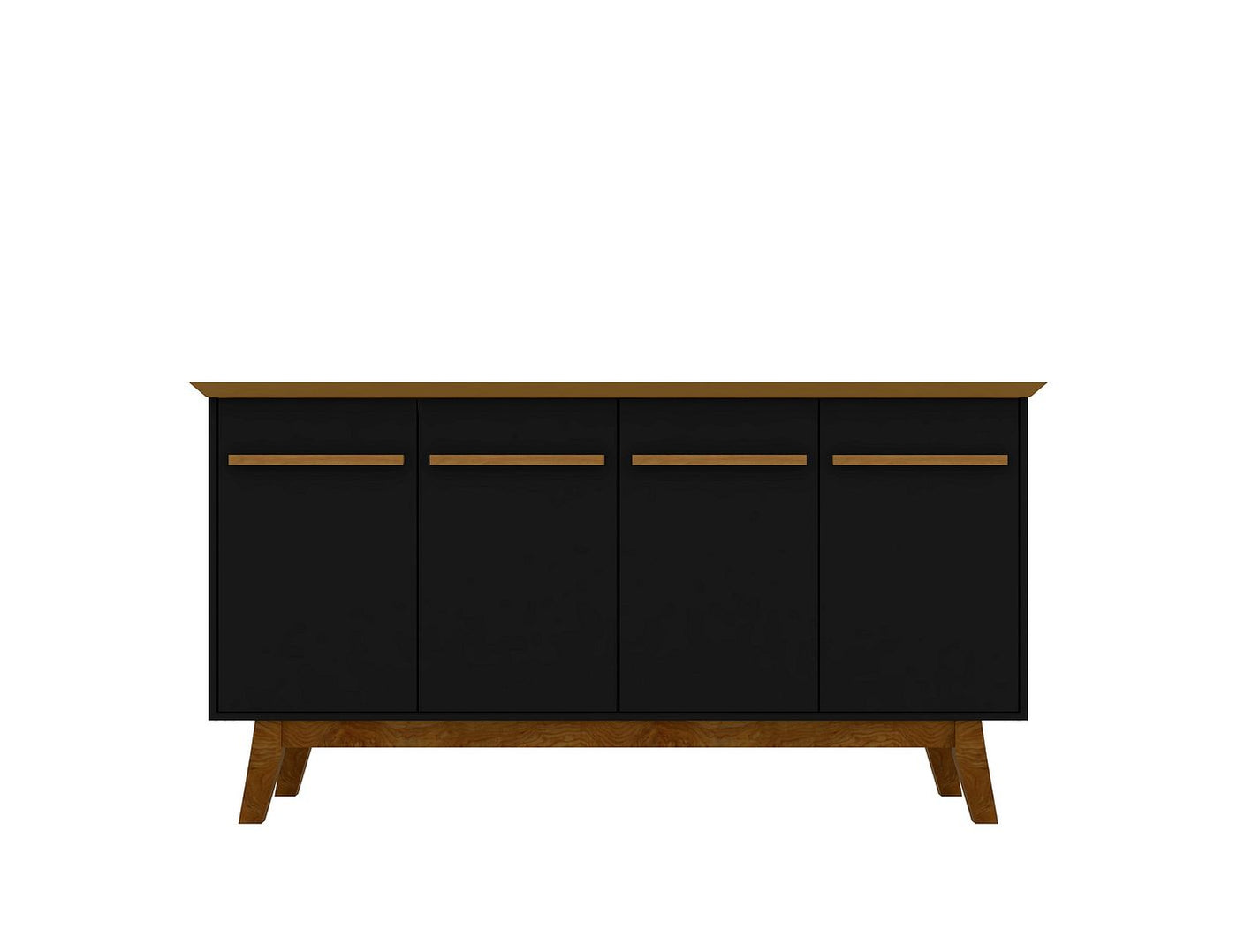 Osnabruck 63" Sideboard - Black/Cinnamon