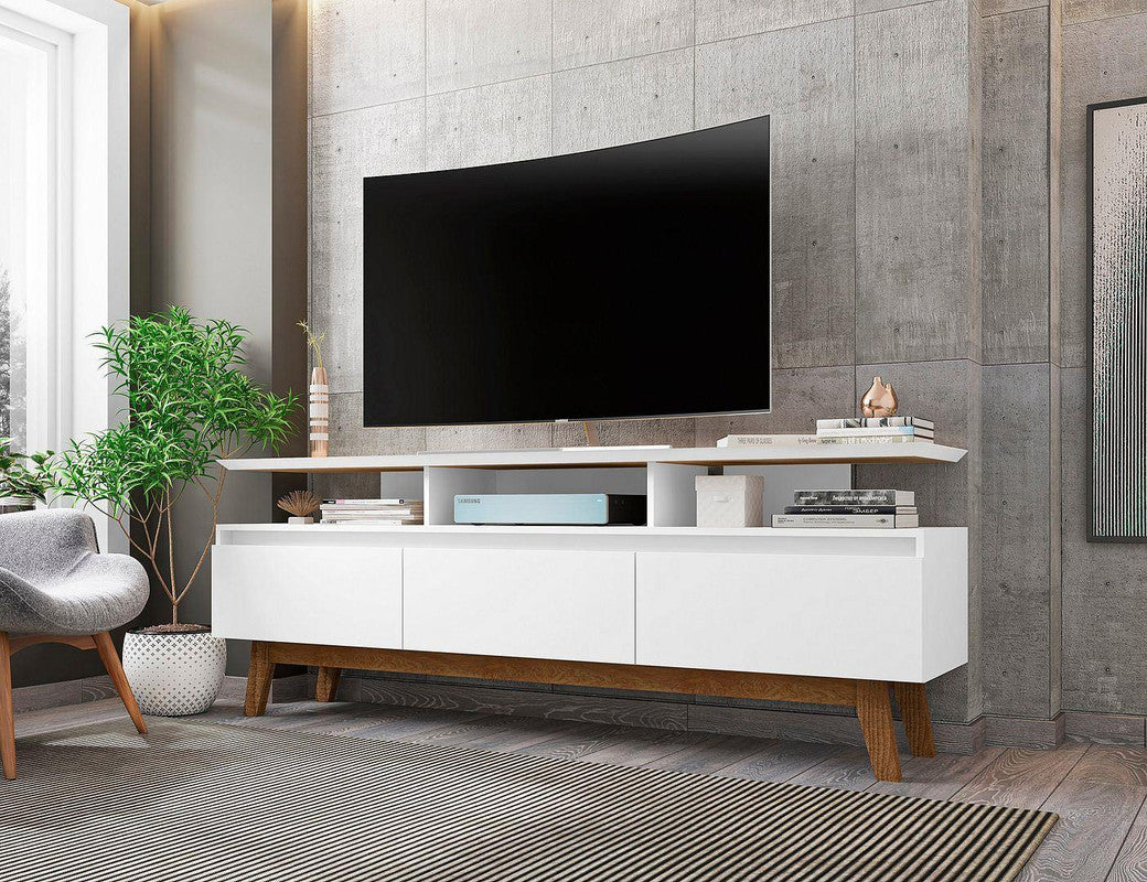 Osnabruck 71" TV Stand - White