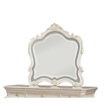 Dauphine Mirror - Pearl White
