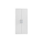 Lunde Tall Garage Cabinet - White Gloss