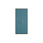 Lunde Tall Garage Cabinet - Blue Gloss