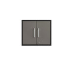 Lunde Floating Garage Storage Cabinet - Grey Gloss