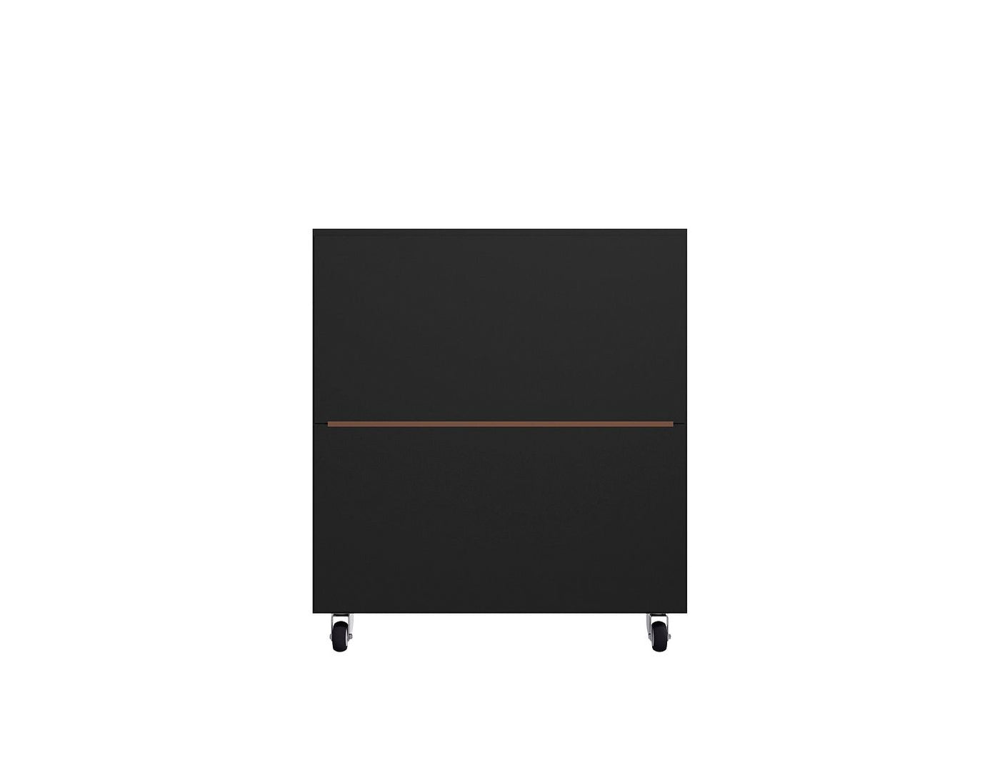 Lunde Mobile Garage Storage Cabinet - Grey Gloss
