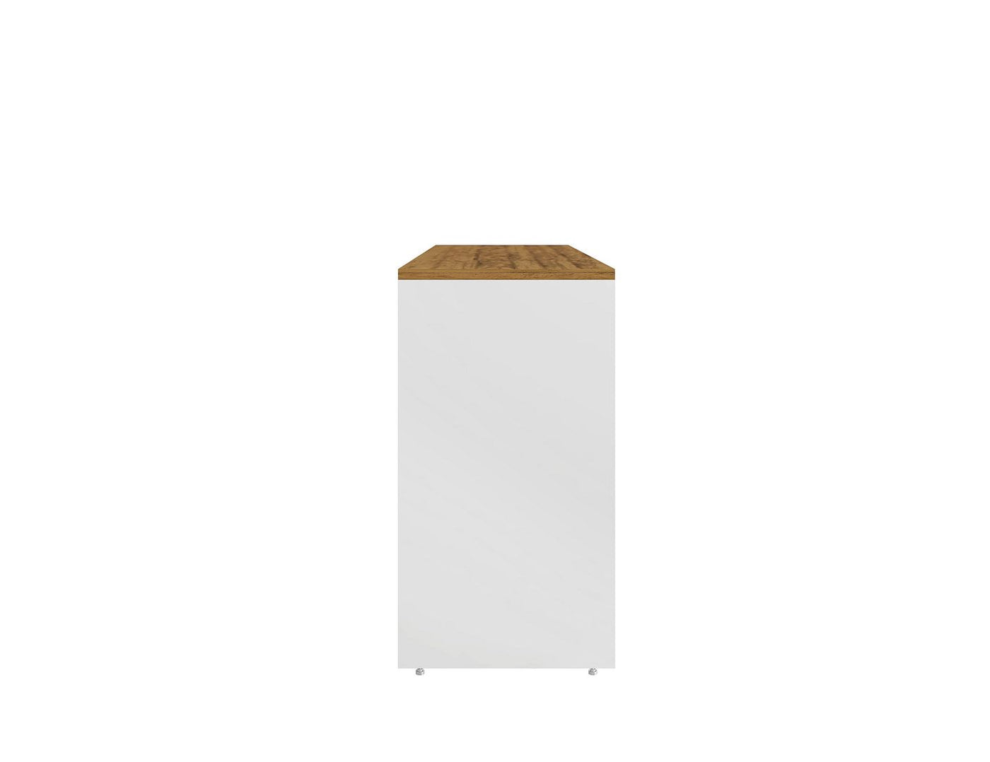 Lunde Garage Desk - White Gloss