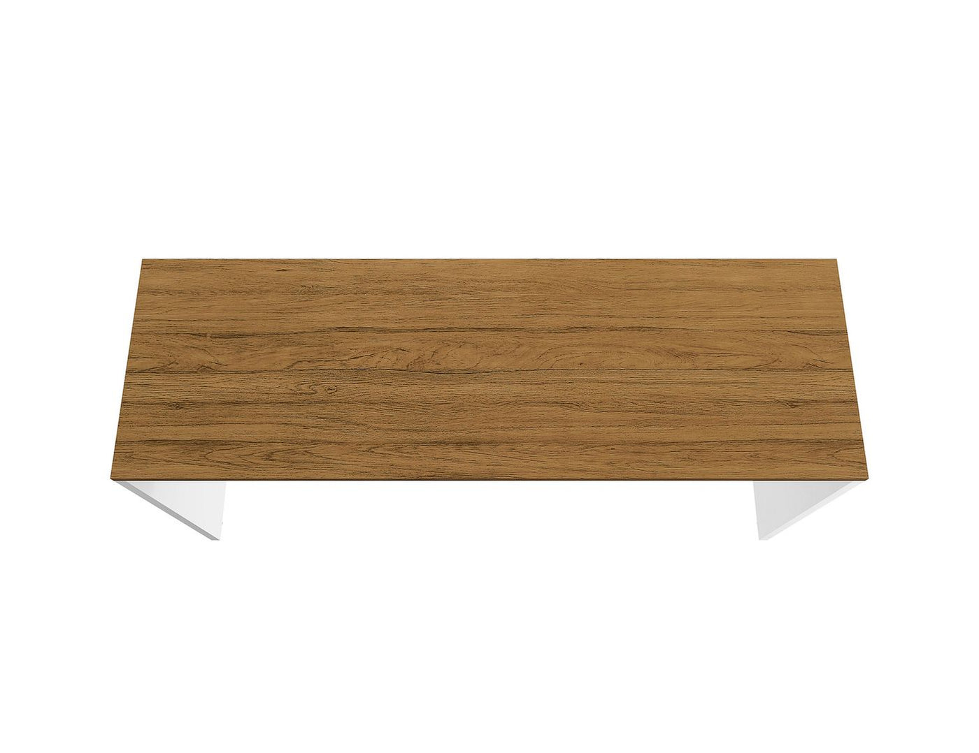 Lunde Garage Desk - White Gloss