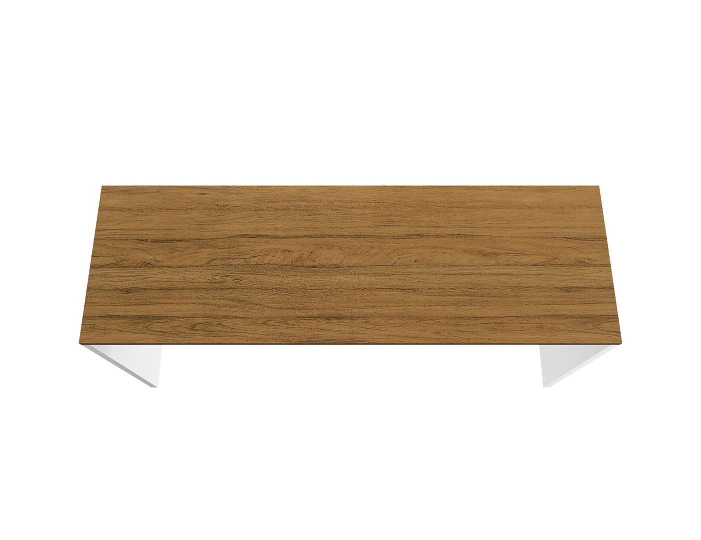 Lunde Garage Desk - White Gloss