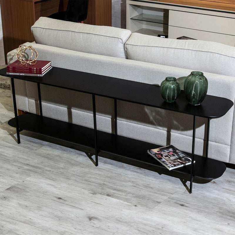 Asmara Console Table - Black
