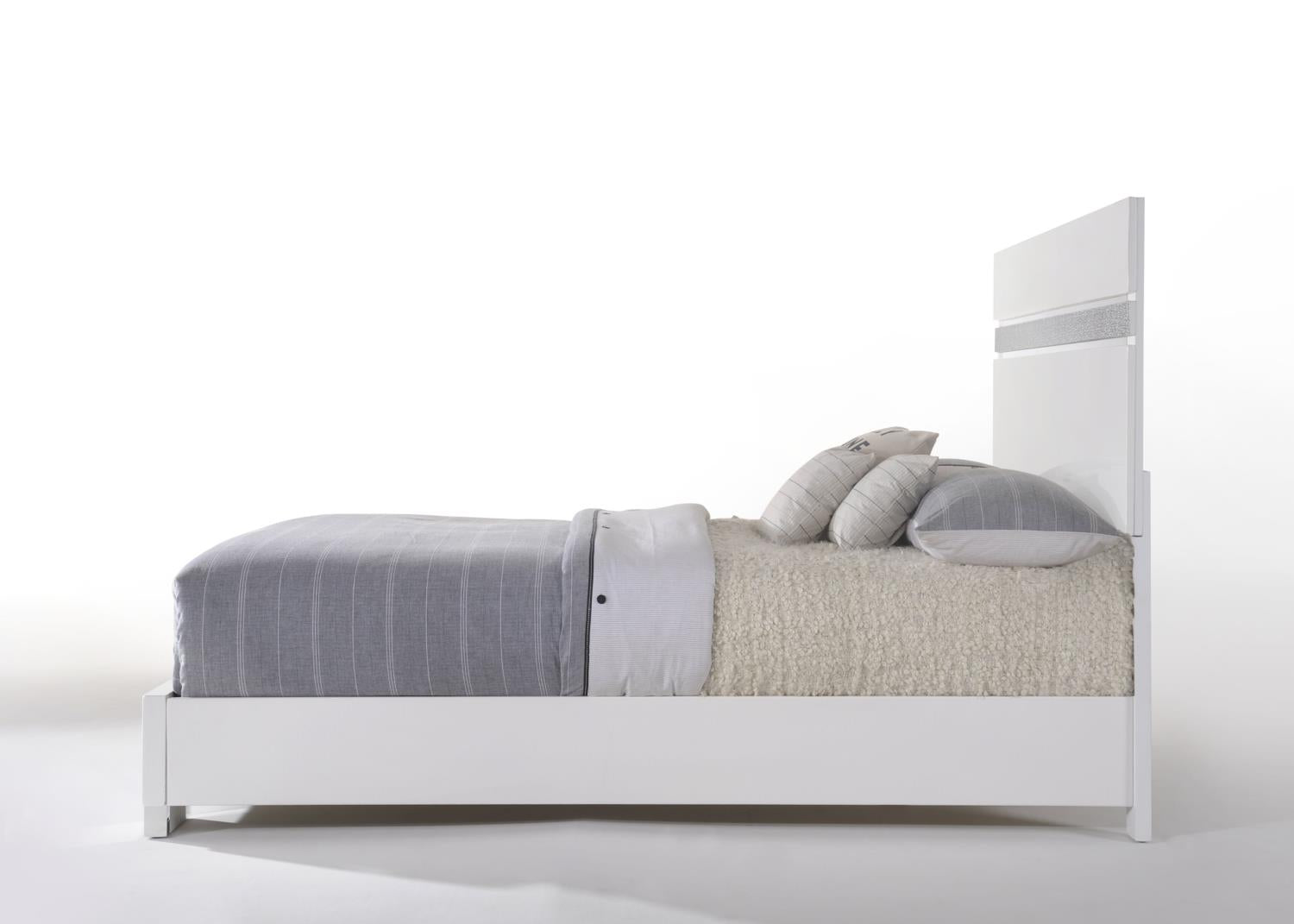 Minnie King Bed - White