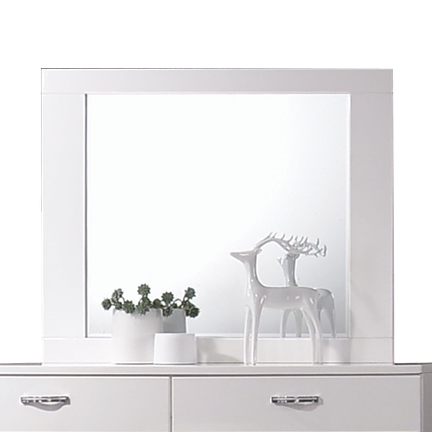 Minnie Mirror - White