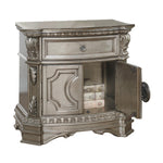 May Night Table - Antique Champagne