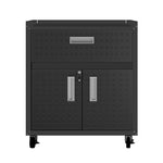 Maximus 31.5" Mobile Garage Cabinet with Drawer/Shelves - Charcoal Grey