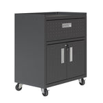 Maximus 31.5" Mobile Garage Cabinet with Drawer/Shelves - Charcoal Grey