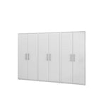 Lunde Storage Cabinet - White - Set of 3