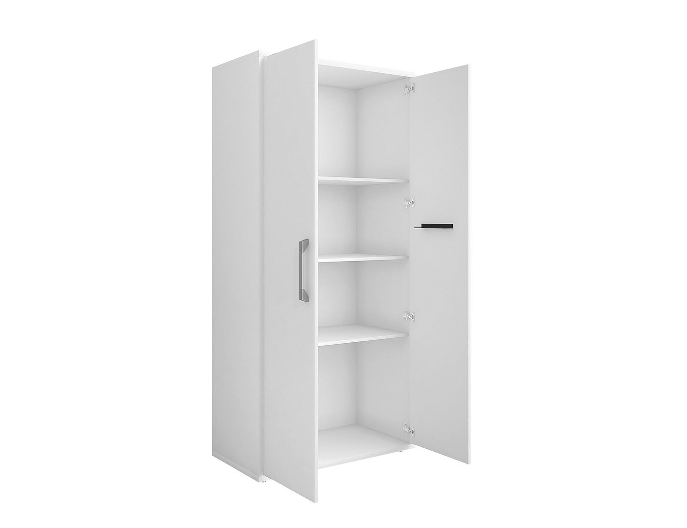 Lunde Storage Cabinet - White - Set of 3