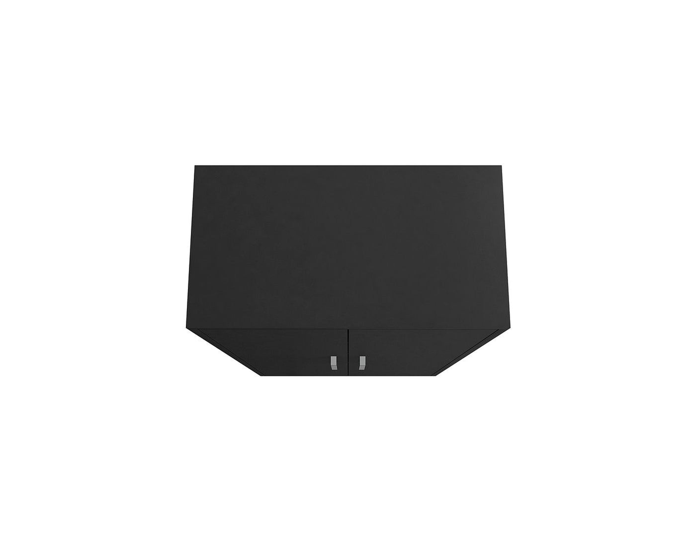 Lunde Storage Cabinet - Matte Black - Set of 3