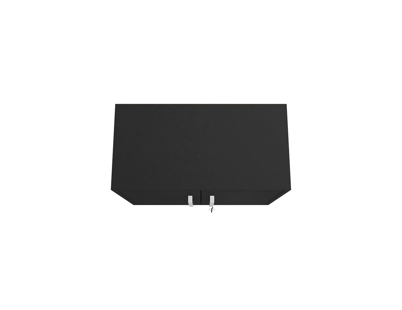 Lunde Floating Garage Cabinet - Matte Black - Set of 3