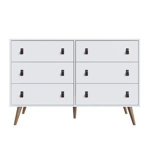 Torsted Double Dresser - White
