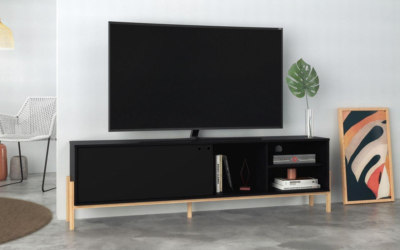 Amaraviti 73" TV Stand - Black