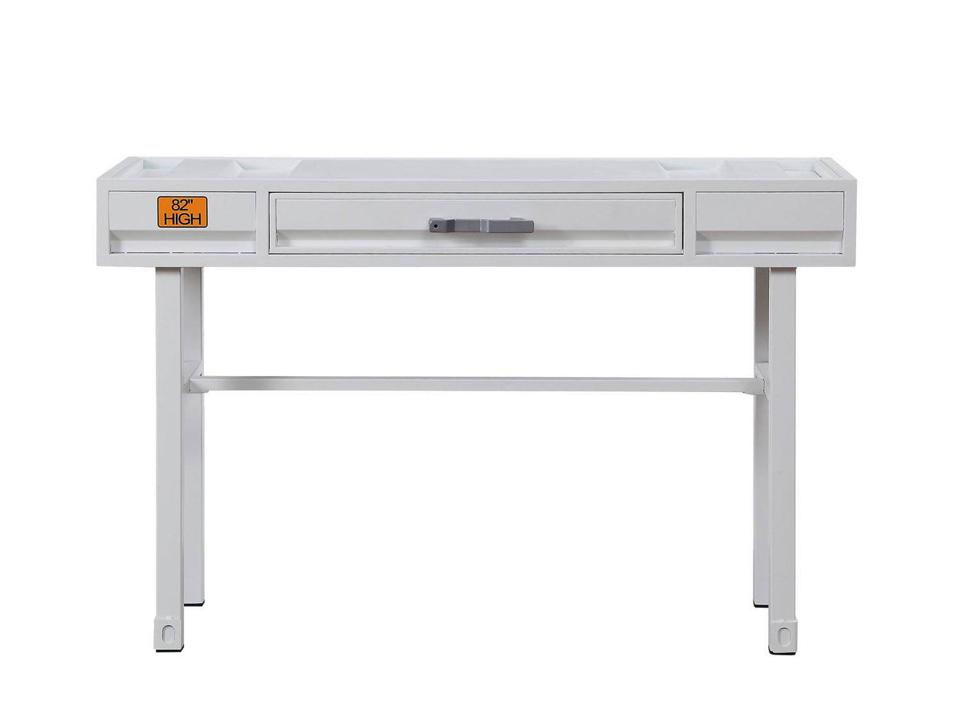Konto Industrial Office/Vanity Desk - White