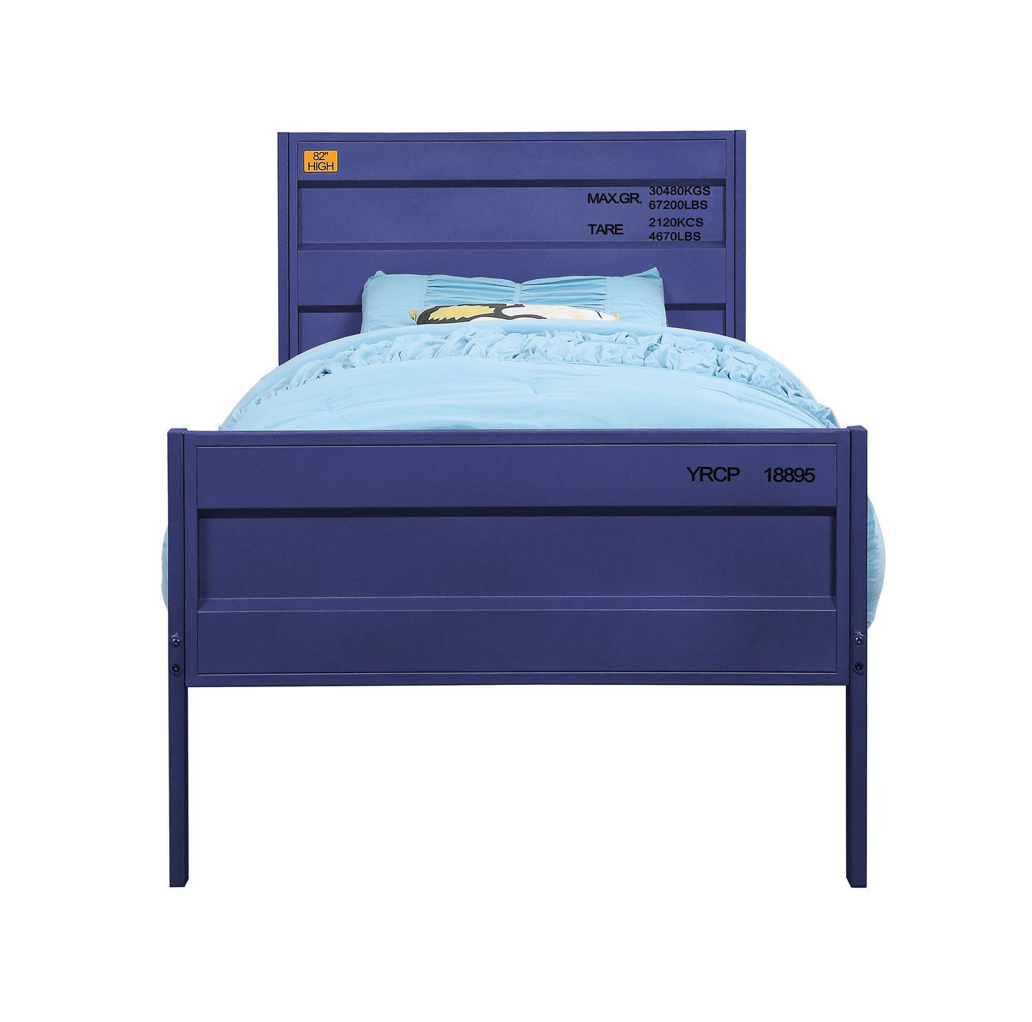 Konto Industrial Full Bed - Blue