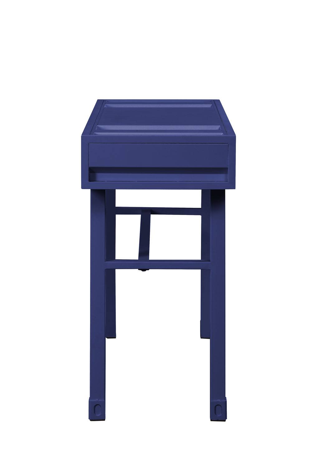 Konto Industrial Office/Vanity Desk - Blue