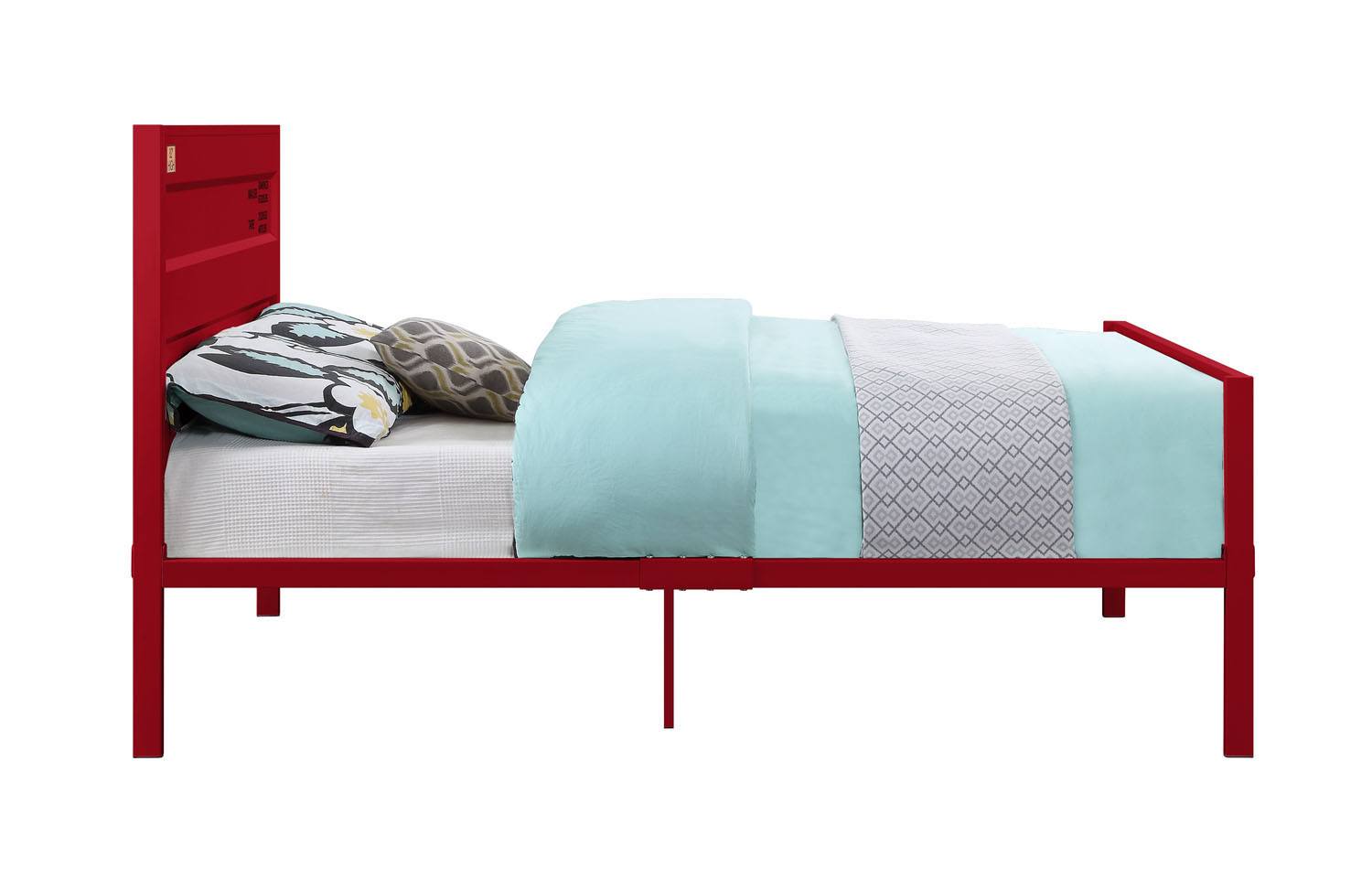 Konto Industrial Full Bed - Red