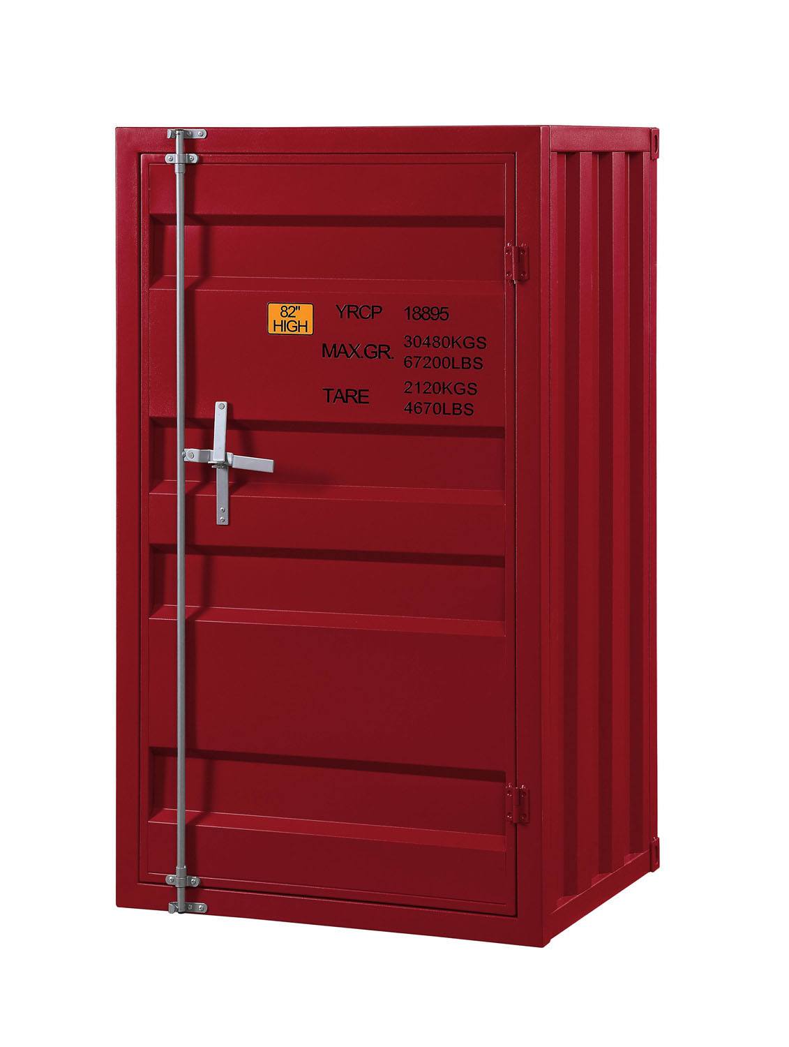 Konto Industrial Chest - Red