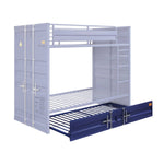 Konto Industrial Twin Trundle - Blue